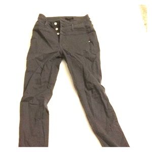Dark gray Refuge skinny jeans